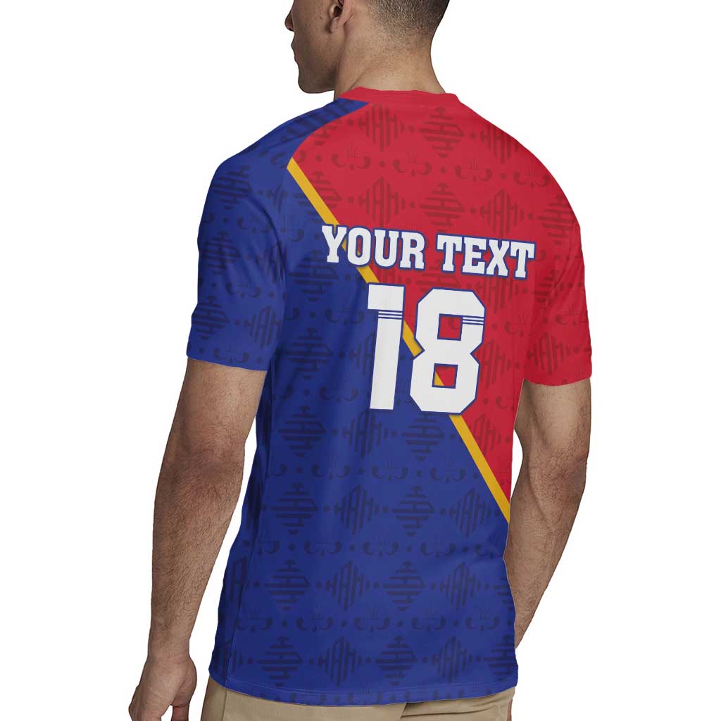 Custom Haiti Football Rugby Jersey Les Grenadiers