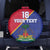 Custom Haiti Football Spare Tire Cover Les Grenadiers