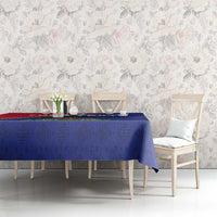 Custom Haiti Football Tablecloth Les Grenadiers