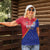 Custom Haiti Football Women Polo Shirt Les Grenadiers
