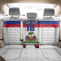 Custom Haiti Football Back Car Seat Cover Ekip foutbol Ayiti