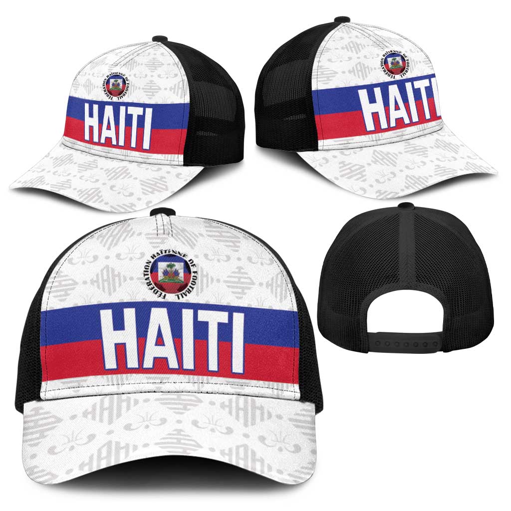 Haiti Football Baseball Net Cap Ekip foutbol Ayiti - Wonder Print Shop