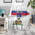 Custom Haiti Football Blanket Ekip foutbol Ayiti