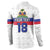 Custom Haiti Football Button Sweatshirt Ekip foutbol Ayiti