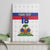 Custom Haiti Football Canvas Wall Art Ekip foutbol Ayiti
