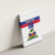 Custom Haiti Football Canvas Wall Art Ekip foutbol Ayiti
