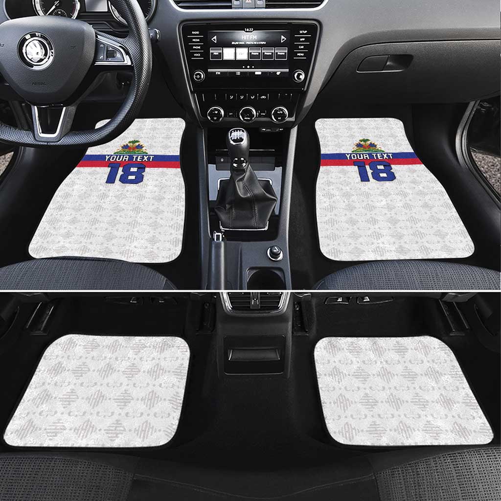 Custom Haiti Football Car Mats Ekip foutbol Ayiti