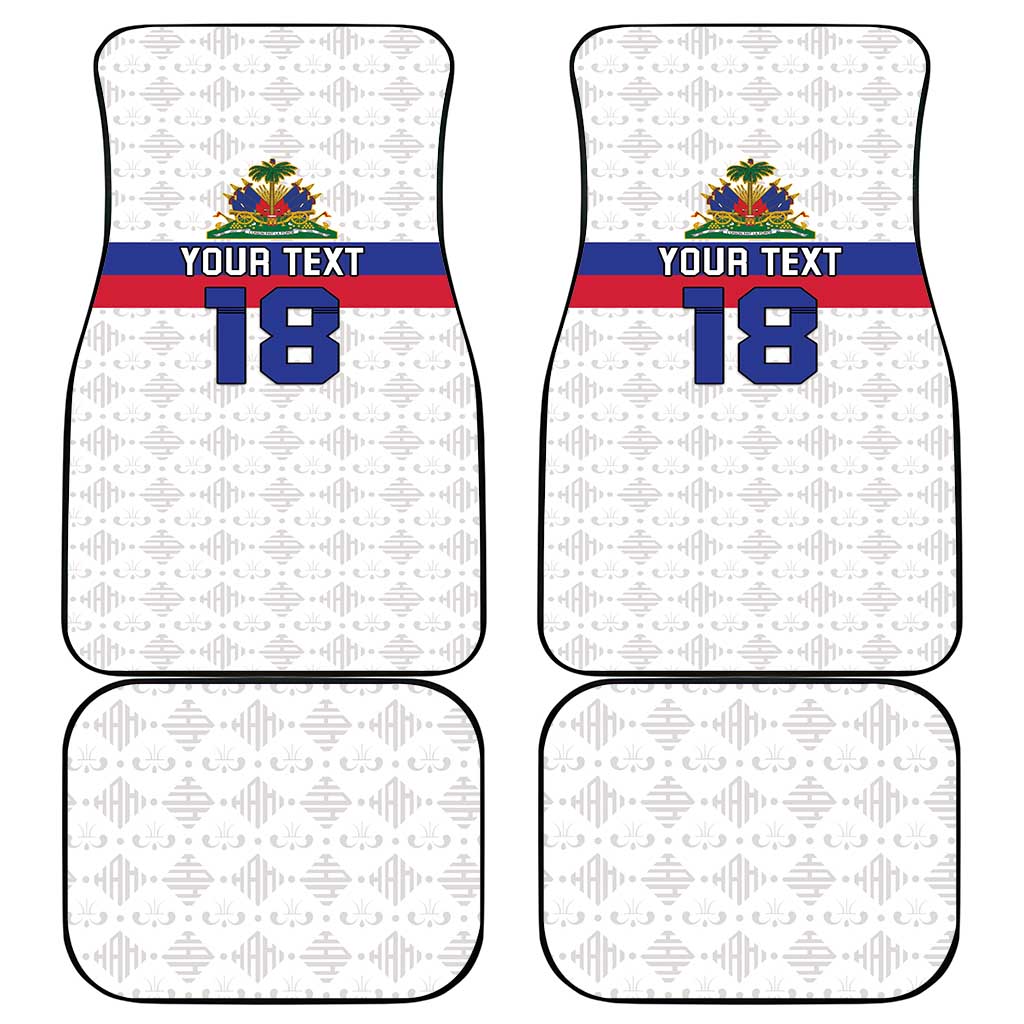 Custom Haiti Football Car Mats Ekip foutbol Ayiti