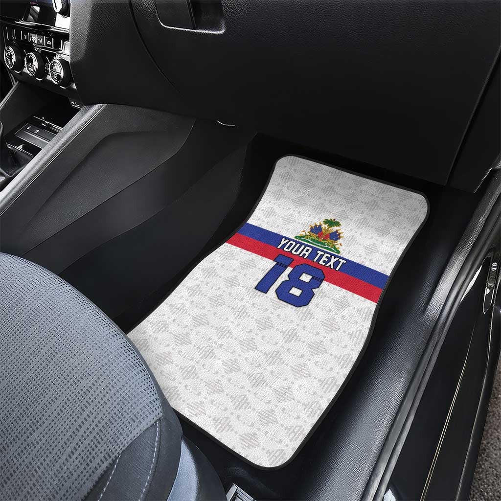 Custom Haiti Football Car Mats Ekip foutbol Ayiti