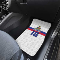 Custom Haiti Football Car Mats Ekip foutbol Ayiti