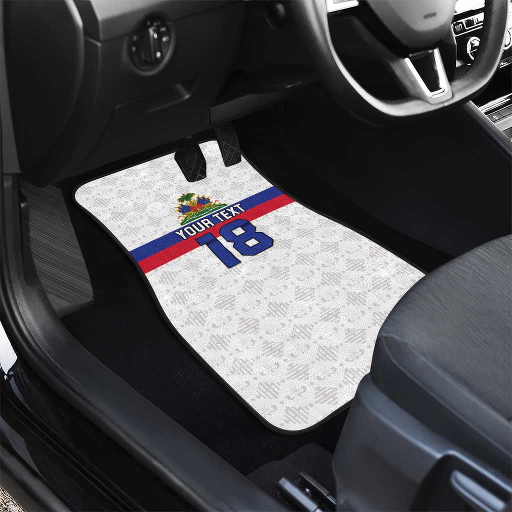 Custom Haiti Football Car Mats Ekip foutbol Ayiti