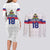 Custom Haiti Football Couples Matching Long Sleeve Bodycon Dress and Long Sleeve Button Shirt Ekip foutbol Ayiti