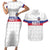 Custom Haiti Football Couples Matching Short Sleeve Bodycon Dress and Hawaiian Shirt Ekip foutbol Ayiti