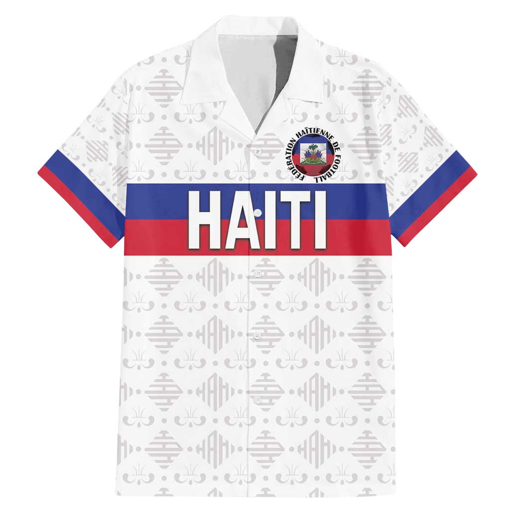 Custom Haiti Football Family Matching Mermaid Dress and Hawaiian Shirt Ekip foutbol Ayiti