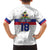 Custom Haiti Football Family Matching Off Shoulder Short Dress and Hawaiian Shirt Ekip foutbol Ayiti