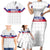 Custom Haiti Football Family Matching Short Sleeve Bodycon Dress and Hawaiian Shirt Ekip foutbol Ayiti