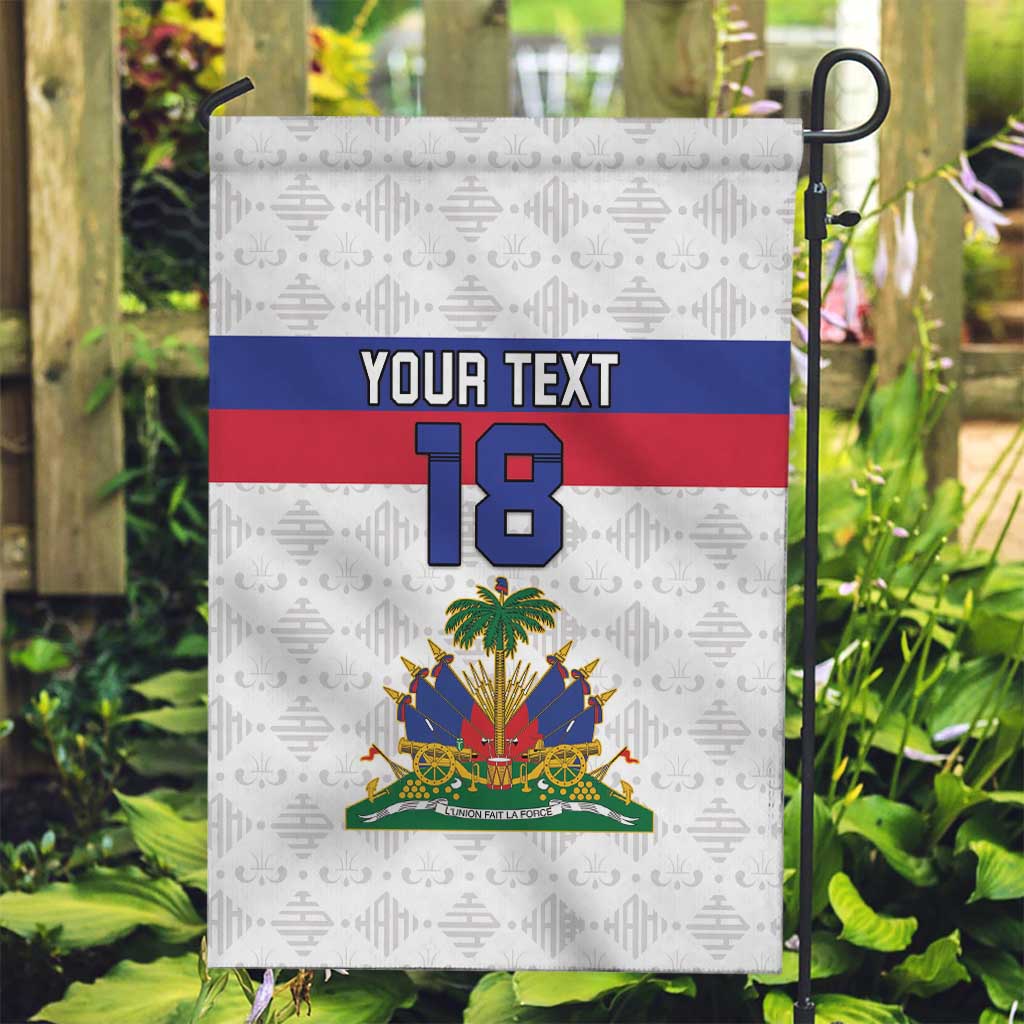Custom Haiti Football Garden Flag Ekip foutbol Ayiti