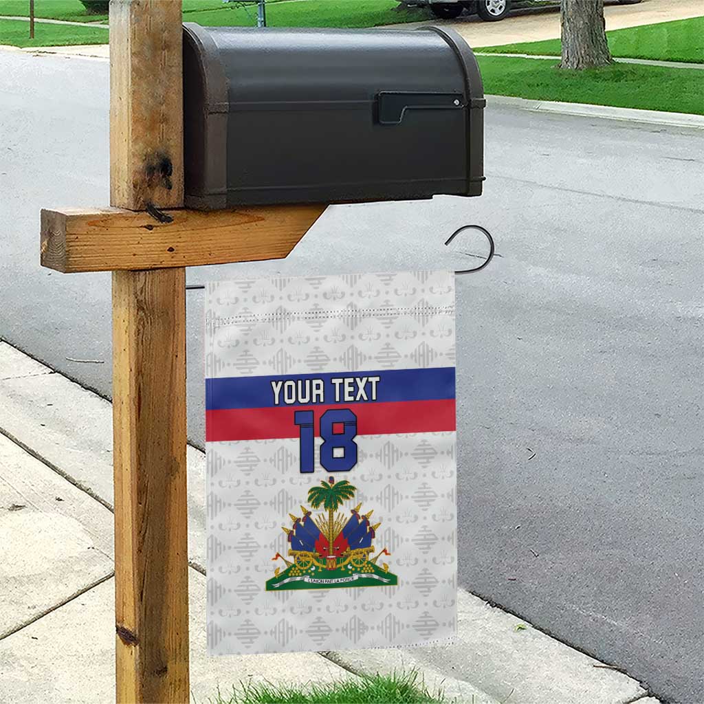 Custom Haiti Football Garden Flag Ekip foutbol Ayiti