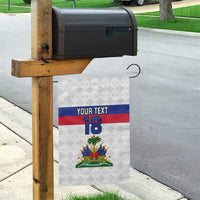Custom Haiti Football Garden Flag Ekip foutbol Ayiti