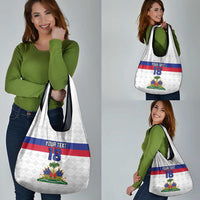 Custom Haiti Football Grocery Bag Ekip foutbol Ayiti