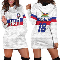 Custom Haiti Football Hoodie Dress Ekip foutbol Ayiti