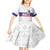 Custom Haiti Football Kid Short Sleeve Dress Ekip foutbol Ayiti