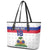 Custom Haiti Football Leather Tote Bag Ekip foutbol Ayiti