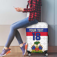 Custom Haiti Football Luggage Cover Ekip foutbol Ayiti