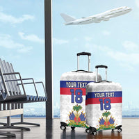 Custom Haiti Football Luggage Cover Ekip foutbol Ayiti