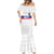 Custom Haiti Football Mermaid Dress Ekip foutbol Ayiti