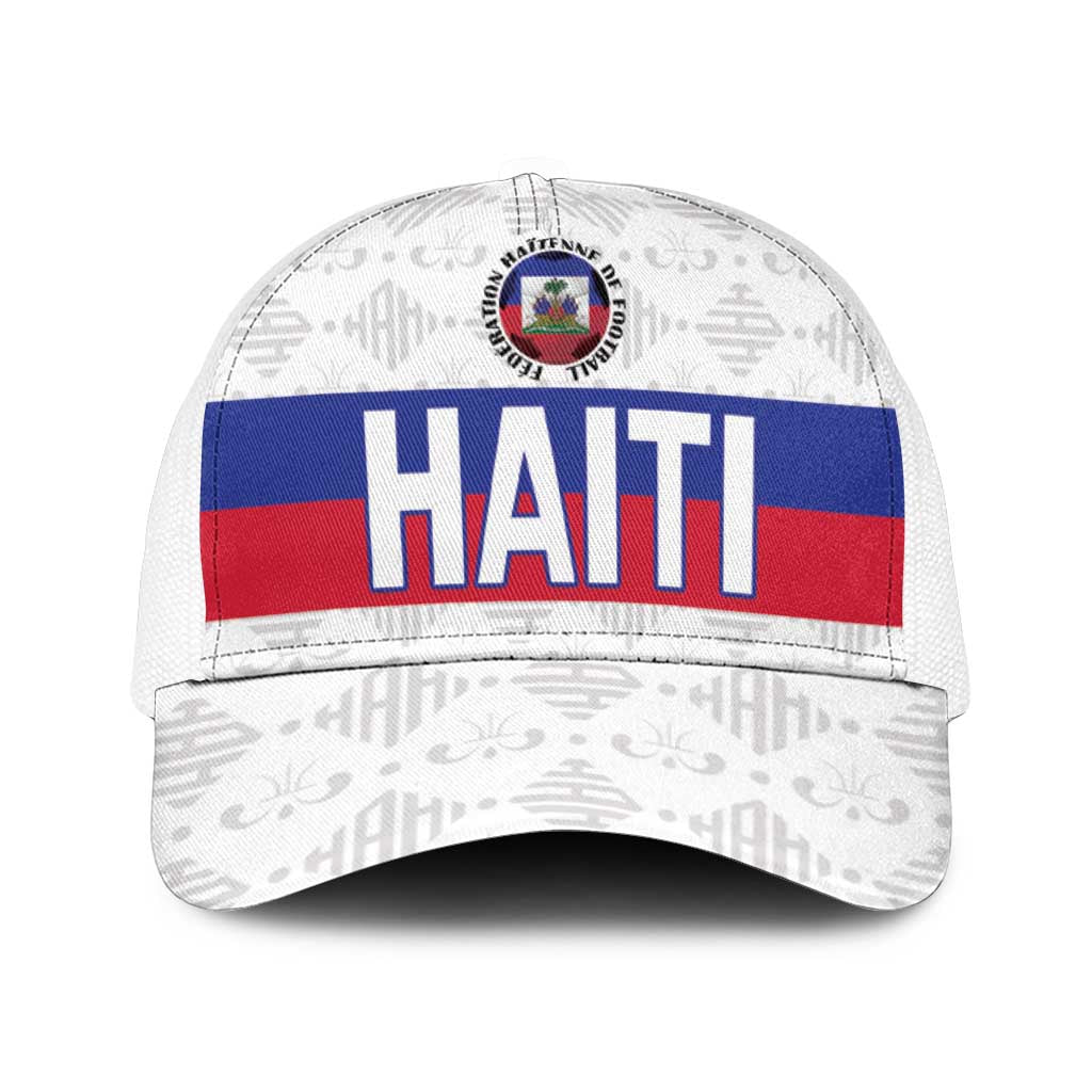 Haiti Football Mesh Trucker Cap Ekip foutbol Ayiti - Wonder Print Shop