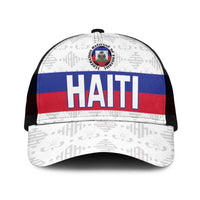 Haiti Football Mesh Trucker Cap Ekip foutbol Ayiti - Wonder Print Shop