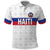Custom Haiti Football Polo Shirt Ekip foutbol Ayiti