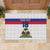 Custom Haiti Football Rubber Doormat Ekip foutbol Ayiti