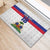 Custom Haiti Football Rubber Doormat Ekip foutbol Ayiti