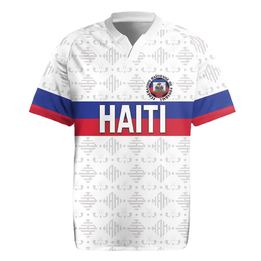 Custom Haiti Football Rugby Jersey Ekip foutbol Ayiti