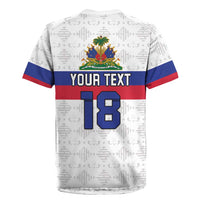 Custom Haiti Football Rugby Jersey Ekip foutbol Ayiti
