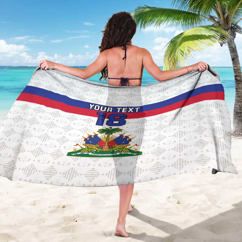 Custom Haiti Football Sarong Ekip foutbol Ayiti