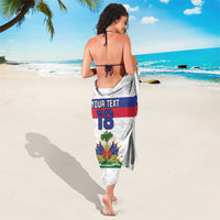 Custom Haiti Football Sarong Ekip foutbol Ayiti