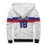 Custom Haiti Football Sherpa Hoodie Ekip foutbol Ayiti
