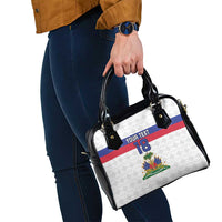 Custom Haiti Football Shoulder Handbag Ekip foutbol Ayiti