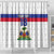 Custom Haiti Football Shower Curtain Ekip foutbol Ayiti