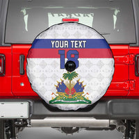 Custom Haiti Football Spare Tire Cover Ekip foutbol Ayiti