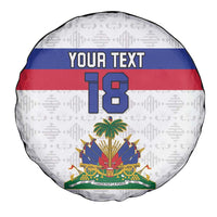 Custom Haiti Football Spare Tire Cover Ekip foutbol Ayiti