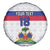 Custom Haiti Football Spare Tire Cover Ekip foutbol Ayiti