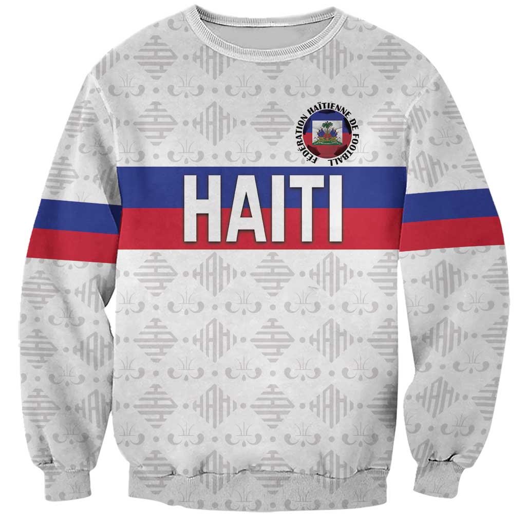 Custom Haiti Football Sweatshirt Ekip foutbol Ayiti