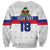 Custom Haiti Football Sweatshirt Ekip foutbol Ayiti