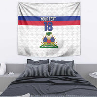 Custom Haiti Football Tapestry Ekip foutbol Ayiti