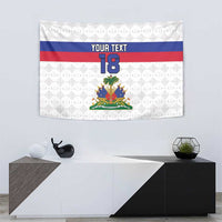 Custom Haiti Football Tapestry Ekip foutbol Ayiti