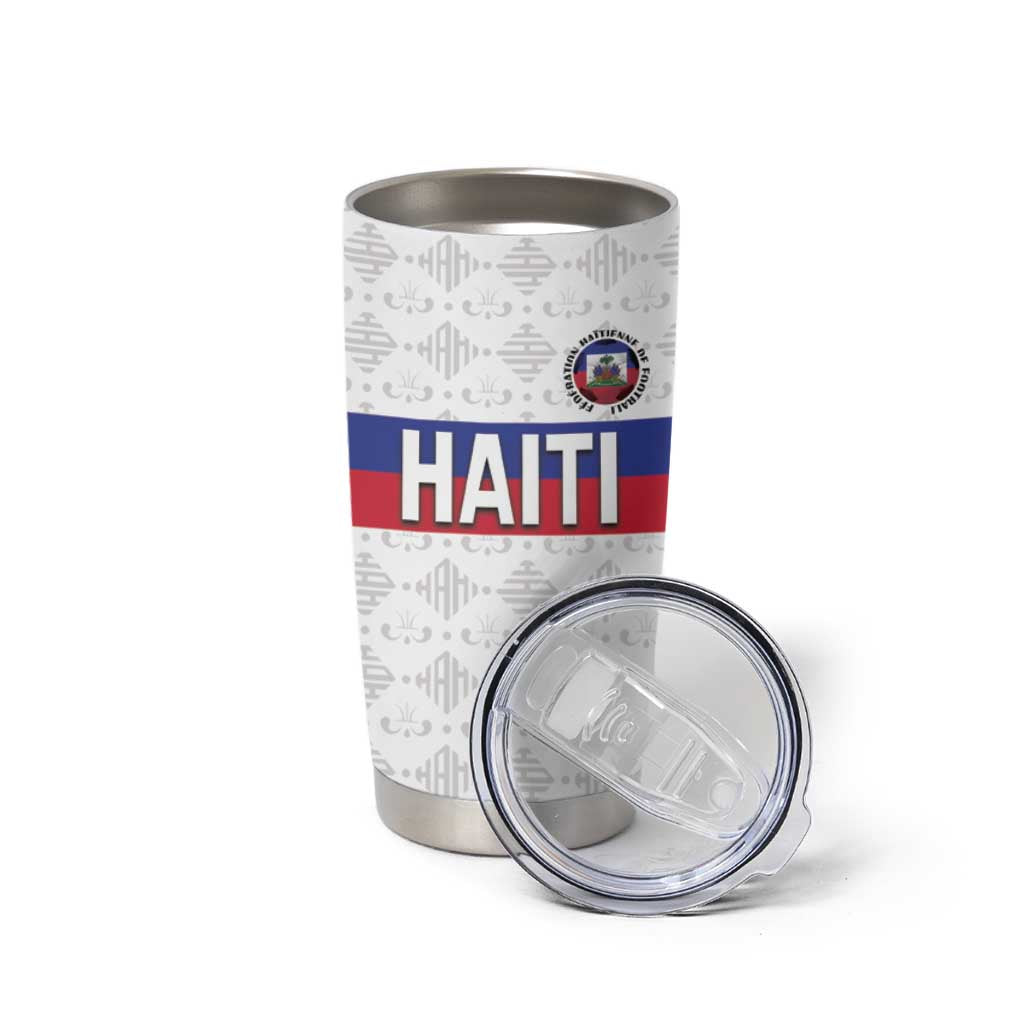 Custom Haiti Football Tumbler Cup Ekip foutbol Ayiti